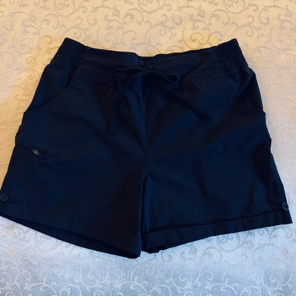 Eddie Bauer Rolled Hem Nylon Spandex Shorts - Picture 11 of 16